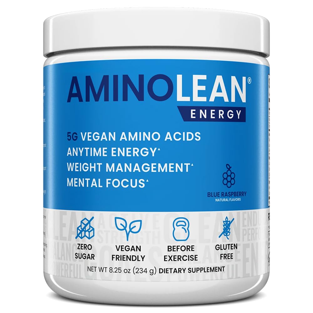 RSP NUTRITION AminoLean — énergie durable pour pré-entraînement.