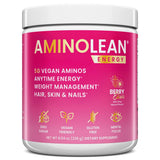 AminoLean Berry Elixir de RSP NUTRITION, bouteille prête à l’emploi, énergie propre et végane.