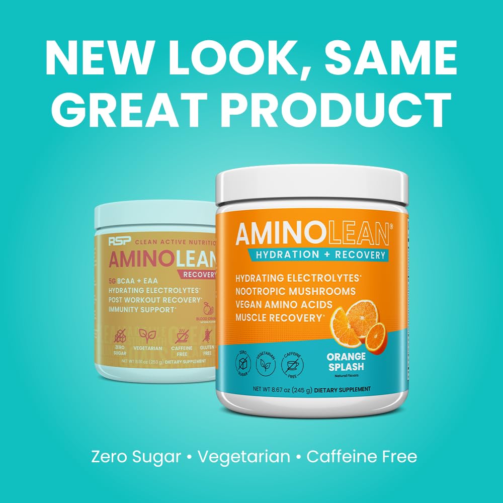 AminoLean Recovery Hydration sachets: praticité lors de vos séances.