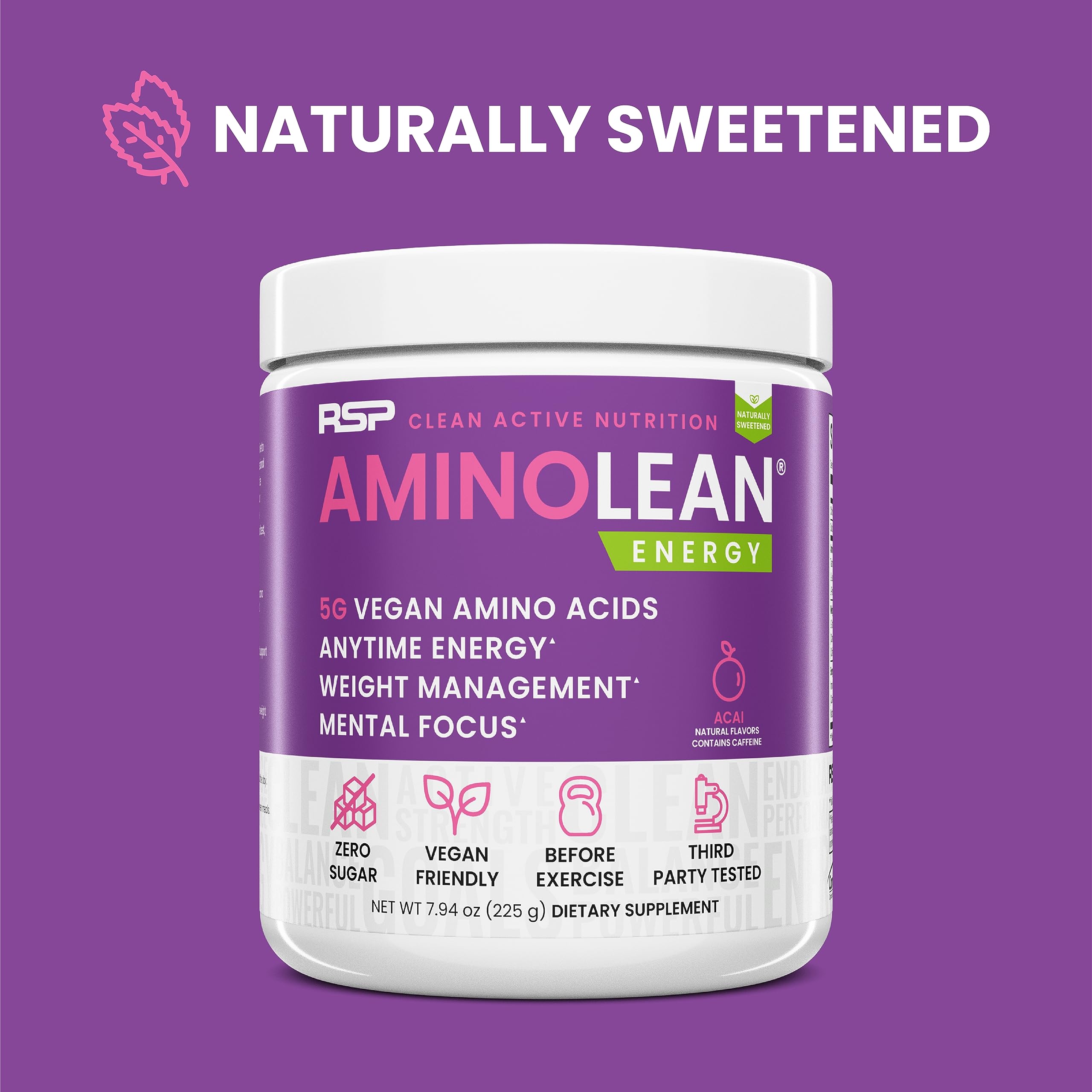 AminoLean matinal – alternative café, énergie douce sans chute.