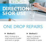 RSQQAV Gum Restore Drops – extrait botanique doux favorisant le bien-être des gencives.