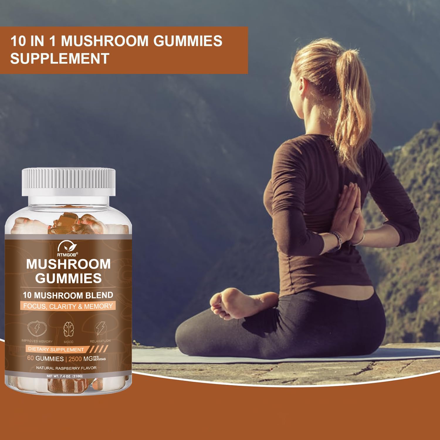RTMGOB Gomme vegan sans OGM, simplicité et pureté visibles
