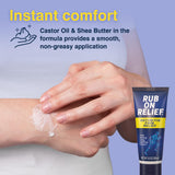 Application RUB ON RELIEF sur le dos après l’effort.