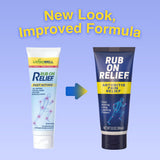 RUB ON RELIEF avec Arnica, MSM et curcuma pour un soin ciblé et naturel.