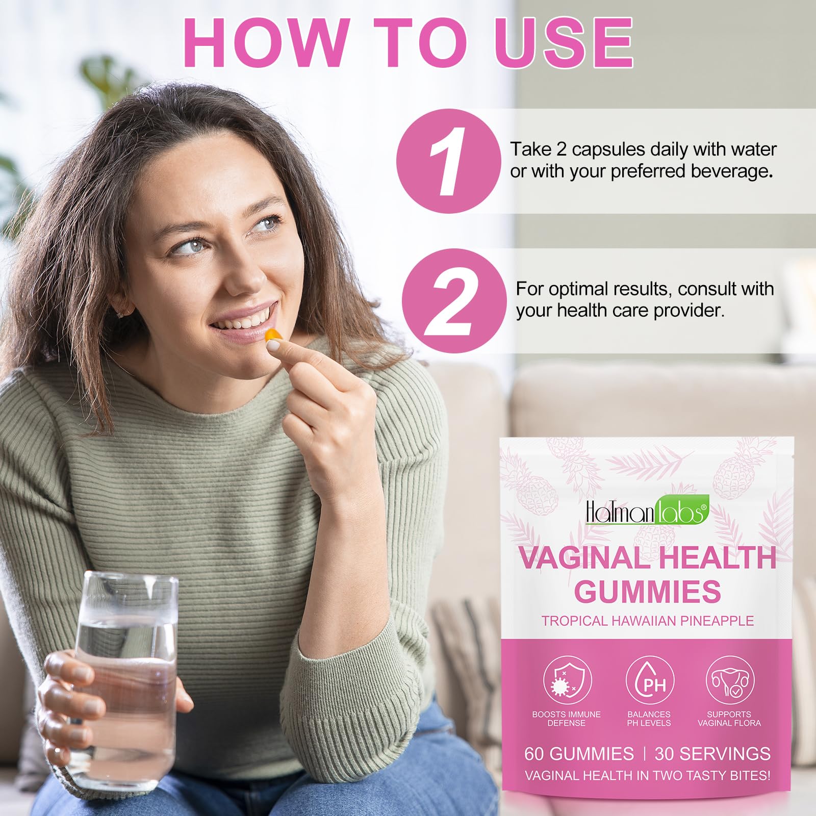 Ruduwu - Bonbons probiotiques féminins, gourmands et bénéfiques pour le microbiote intime.
