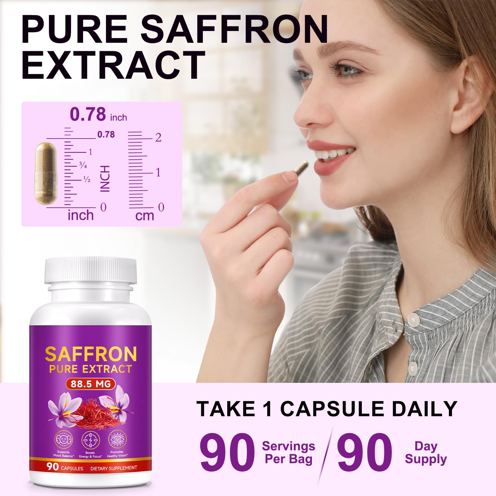 Ruduwu Saffron: produit sur le rayon bien-être, prêt à intégrer votre quotidien.