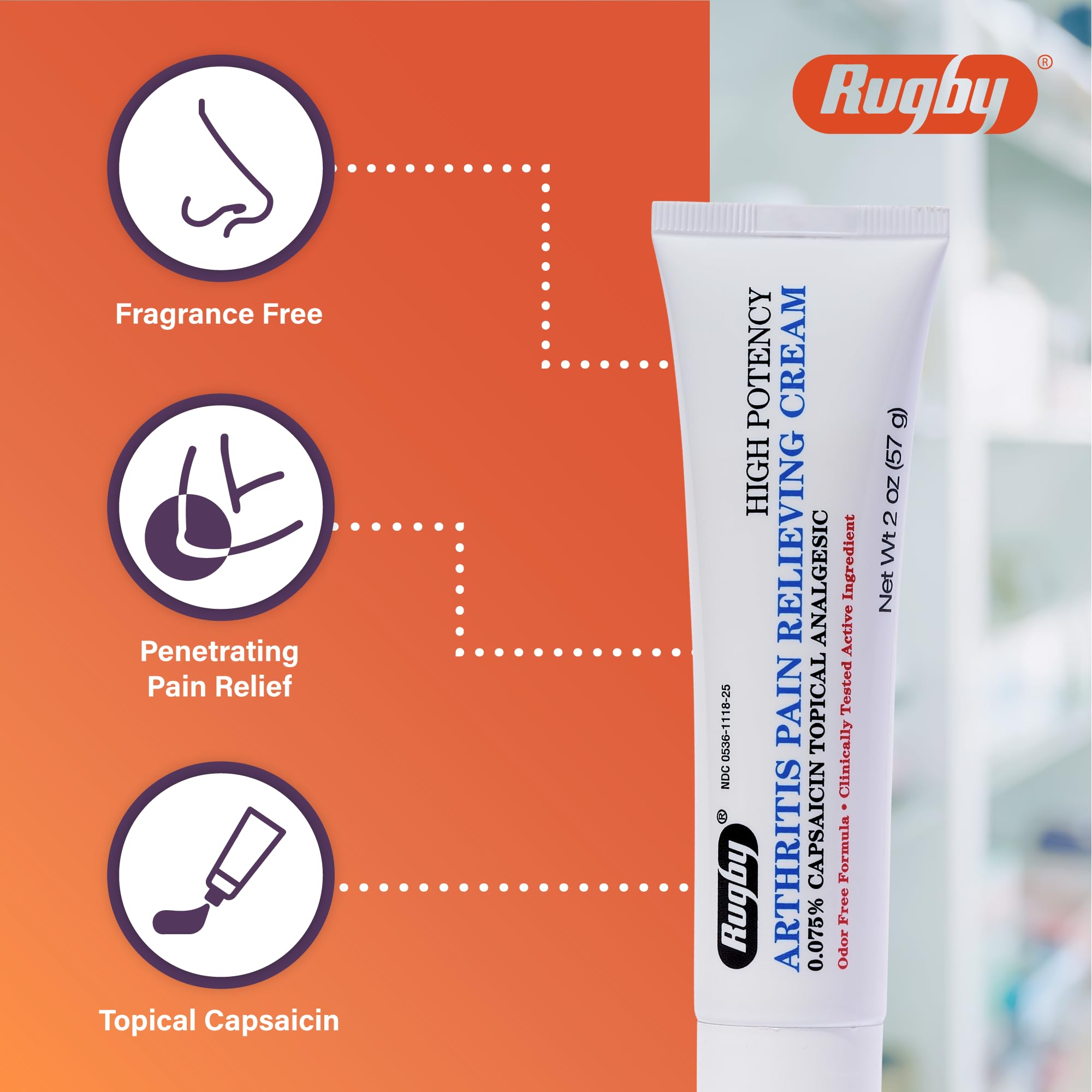 Rugby Laboratoires – emballage pratique et compact pour usage domestique.