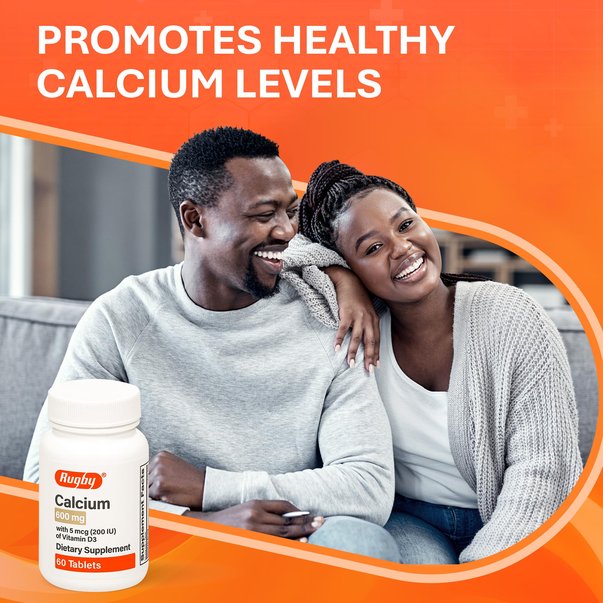 RUGBY CALCIUM et D3 200 UI, absorption potentielle
