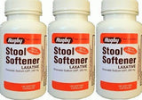 Gélules Rugby Docusate Sodium 250 mg dans une bouteille, soulagement doux possible.