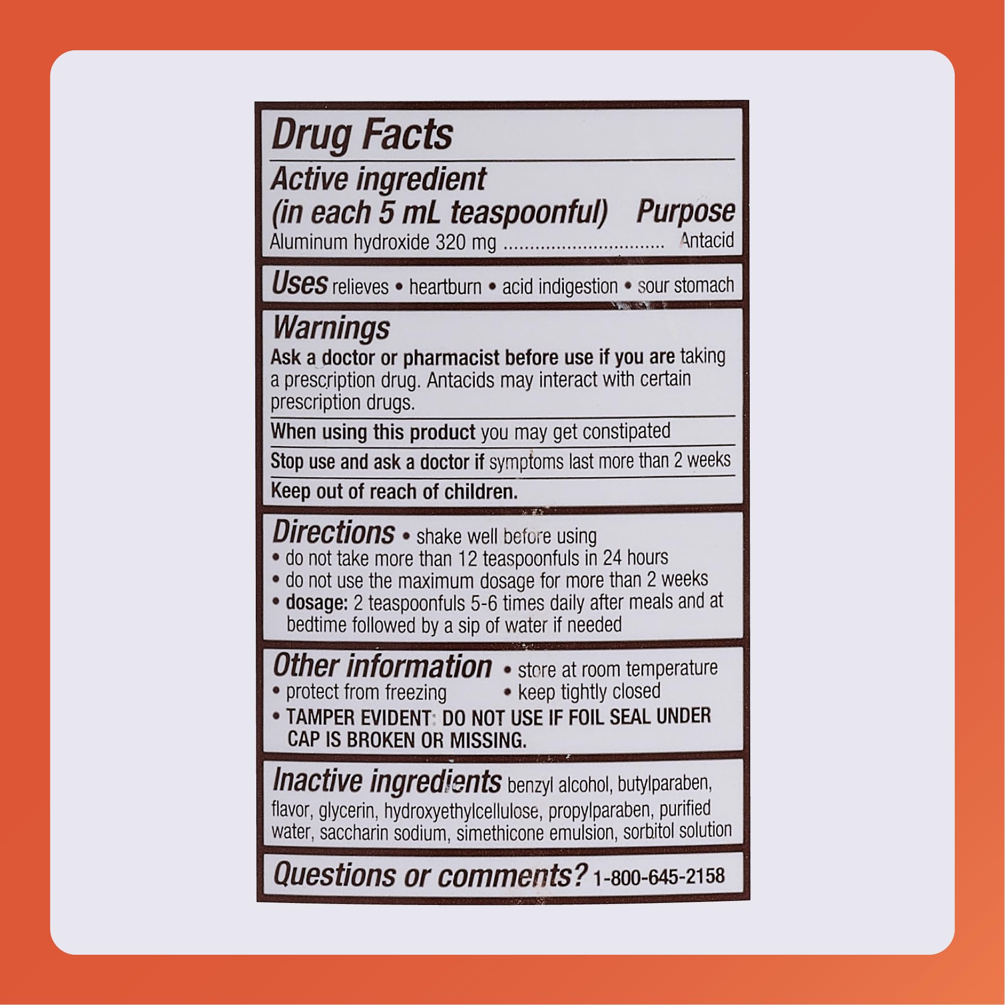 Rugby Laboratoires gel aluminium 320 mg – conditionnement 2-pack pratique.
