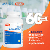 RUGBY LABORATORIES Aller-chlor comprimé 4 mg pour une utilisation simple.