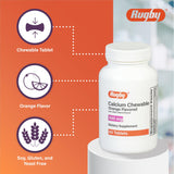 Rugby Laboratories calcium et vitamine D, formulation enrichie pour la routine santé.