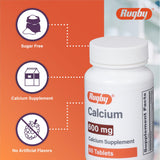 Dose quotidienne pratique avec Rugby Calcium 600 mg, prise lors des repas.