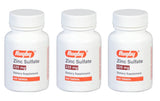 Rugby Laboratories comprimés zinc sulfate 220 mg en boîte pour un apport quotidien pratique.