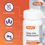 Ingrédients actifs de Daily-Vite: vitamines clés pour le soutien nutritionnel.