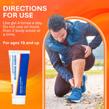 RUGBY LABORATORIES Gel Diclofénac Sodium – utilisation sur coudes et genoux pour inconfort localisé