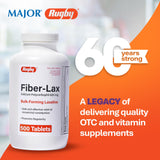 Rugby Laboratoires Fibre-Lax — bouteille-tablettes, format pratique pour une utilisation quotidienne