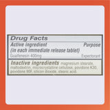 Boîte Rugby guaifenesin 400 mg: dosage clair et simple à suivre