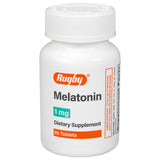 RUGBY LABORATORIES Mélatonine 1 mg - bouteille sur table, routine du soir idéale