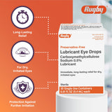 Ouverture facile du sachet dose Rugby Laboratories pour utilisation rapide.