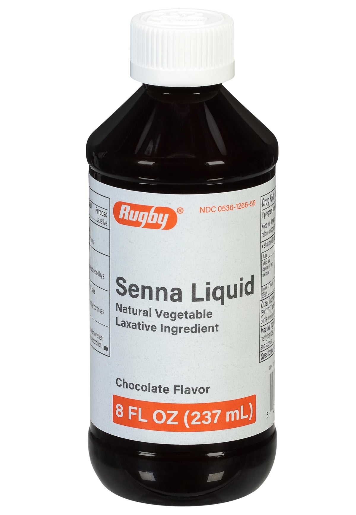 Rugby Laboratories Sénna Liquide – bouteille, idéal pour un transit occasionnel en douceur.