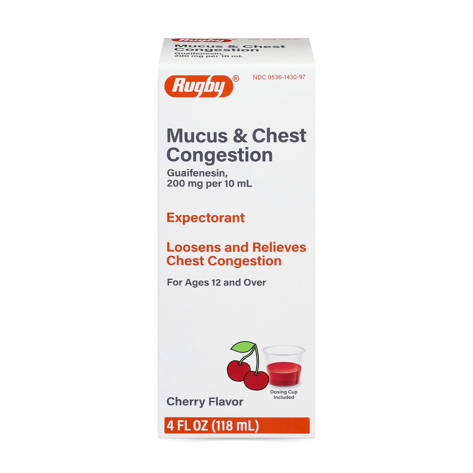 Rugby Laboratories Sirope mucus congestion thoracique facilite respiration plus fluide.
