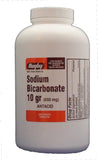 Rugby Laboratories Sodium Bicarbonate, comprimés blancs sans sucre, utilisables au quotidien comme alternative polyvalente.