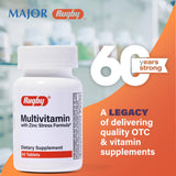 Rugby Laboratories tablettes multivitamine - comprimés pris quotidiennement pour énergie