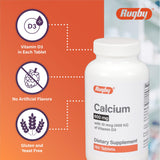 RUGBY LABORATORIES vitamine-d3-400iu-tablets: vitamine D3 dans chaque comprimé.