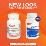 Rugby Laboratoires vitamine D3 – capsule facile à avaler, soutien potentiel du système immunitaire