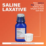 Rugby Lait de magnésie – doseur mesuré, dosage adulte recommandé pour adultes et adolescents.