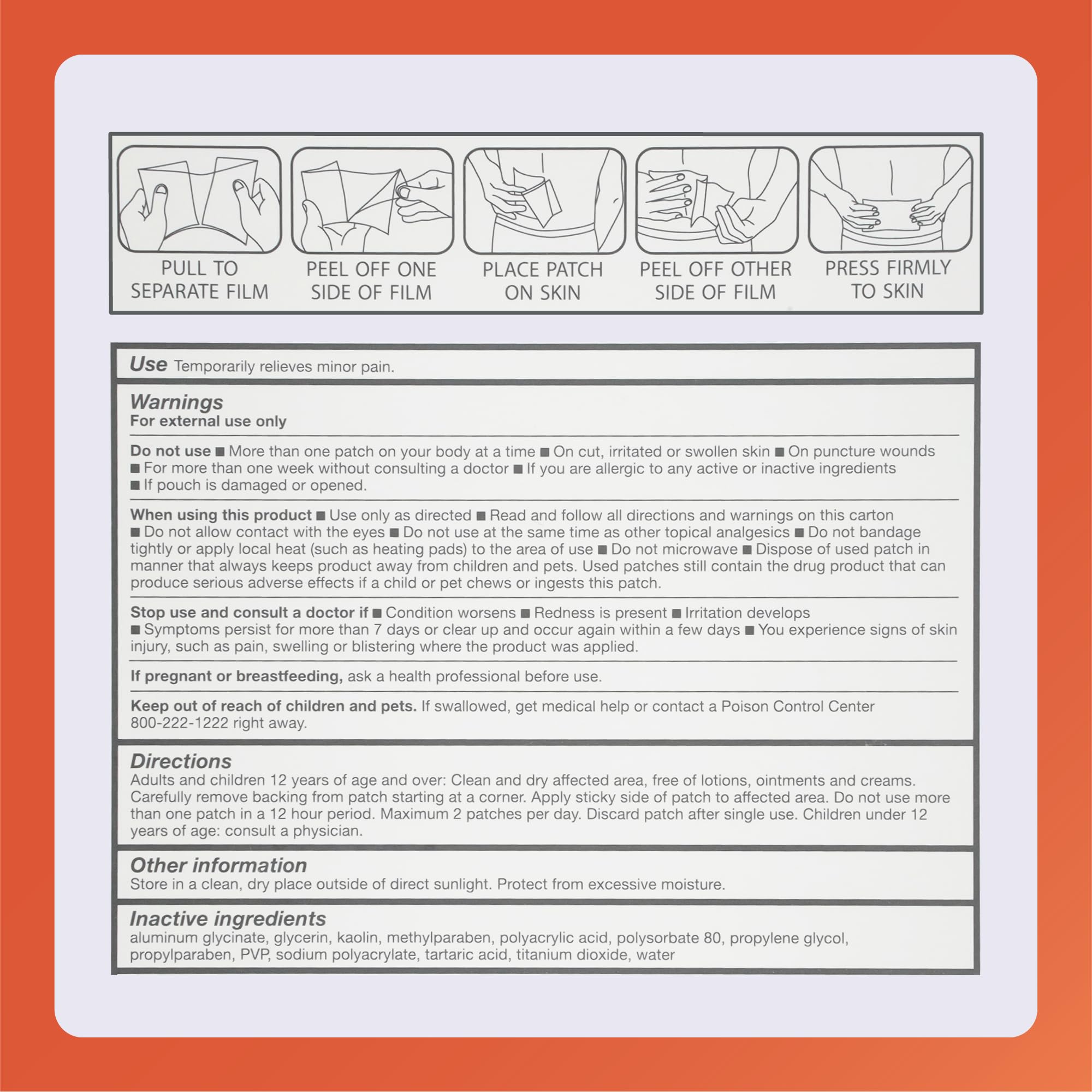 Pansement lidocaïne Rugby sans parfum, solution pratique et discrète.