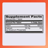 Rugby Niacin 100 mg - plan d'utilisation simple