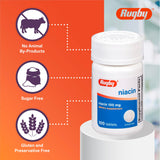 Rugby Niacin 100 mg - détail des tablettes pour un apport quotidien