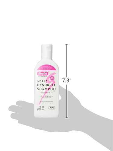 Rugby Shampoing sélénium, mousse appliquée facilement sur cuir chevelu.