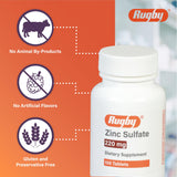 RUGBY LABORATORIES tablettes zinc sulfate 220 mg – complément nutritionnel