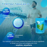 RUISAFO Focus Gum design compact pour voyage.