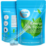 RUISAFO Focus Gum emballage : énergie propre en déplacement.