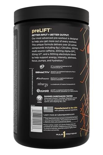 Rule 1 PreLift – gobelet-shaker prêt à l’emploi pour une boisson rapide.