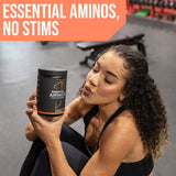 Rule 1 Essential Amino 9, scène salle de sport, boisson hydratante après exercice