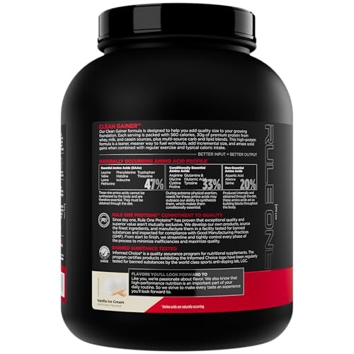 Rule 1 Proteins Lean Gainer - shaker prêt pour un shake post-entraînement