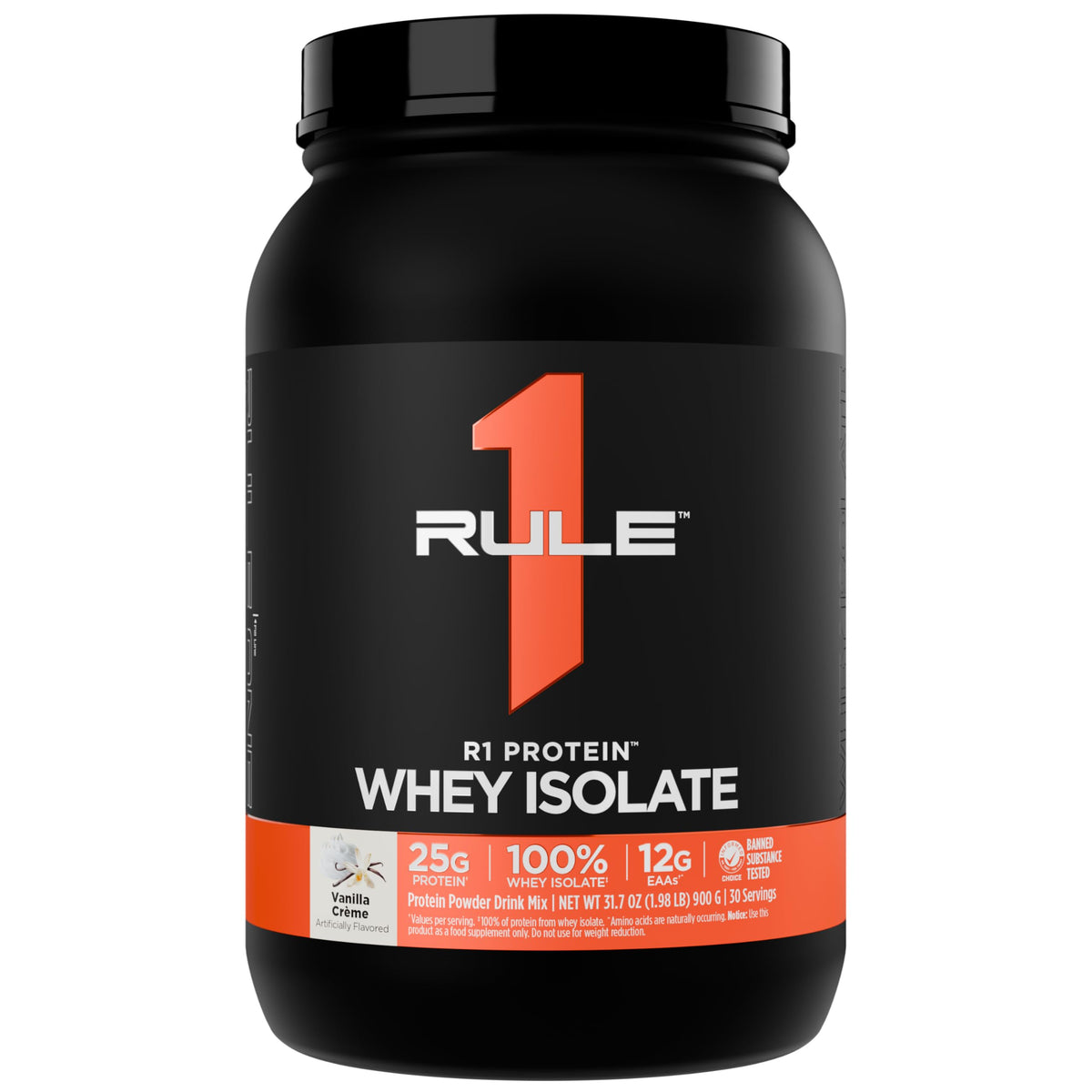 Rule 1 Proteins R1 Protein Whey Isolate – bouteille pratique pour un shake post-entraînement