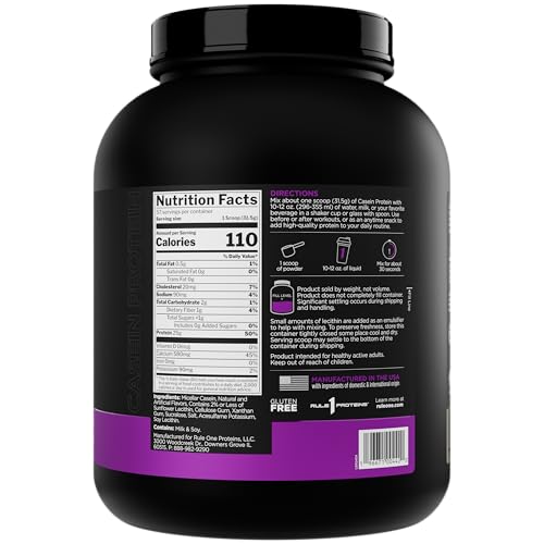Caseine micellaire Rule 1 digestion lente et texture cremeuse