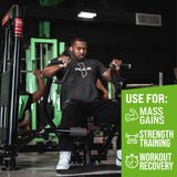 Rule1 Mass Gainer: équilibre glucides-protéines pour récupération et satiété après l’effort.