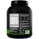 Rule1 Mass Gainer: texture cremeuse pour une boisson réconfortante après l'entraînement.