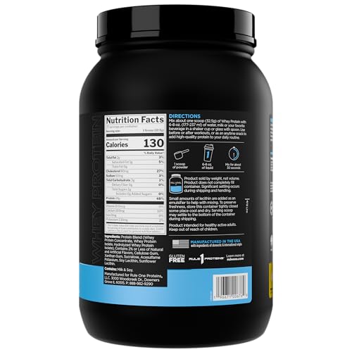 Poudre Rule 1 Protéine de lactosérum, texture lisse pour mélanges faciles