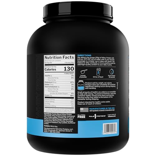 Rule 1 Whey Protein doseur, mesure précise pour chaque shake