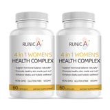 RUNICA – Bouteille de capsules, pratique pour une routine quotidienne.