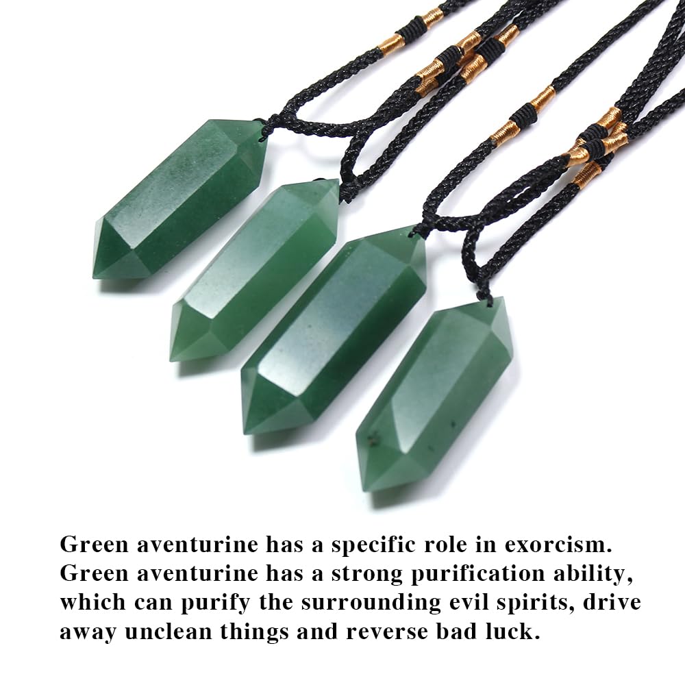 Runyangshi pendentif aventurine verte cadeau idéal, douceur et sens du style.