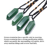 Runyangshi pendentif aventurine verte cadeau idéal, douceur et sens du style.